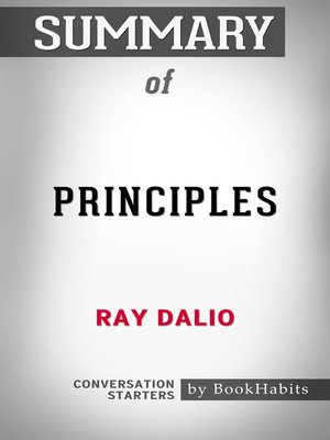 cover image of Summary of Principles by Ray Dalio / Conversation Starters